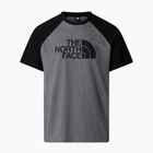 Men's The North Face Raglan Easy medium grey heather t-shirt