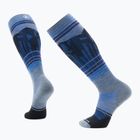 Smartwool Ski Targeted Cushion Summit Shot OTC socks pewter blue