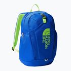 The North Face Mini Explorer 10 l blue/safety green children's urban backpack