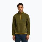 Men's Timberland Polar 1/4 Zip Fleece sweatshirt dark olive