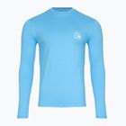 Men's Quiksilver Heritage Heather azure blue swim longsleeve