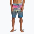 Quiksilver men's Highline Straight Leg 19" Prism Pink swim shorts