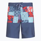 Quiksilver Surfsilk Hawaii Blocked 19" Crown Blue men's swim shorts