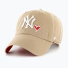 47 Brand MLB New York Yankees Icon cap CLEAN UP khaki