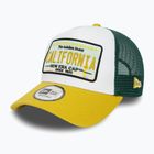 Men's New Era Patch Trucker yellow baseball cap