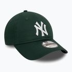 New Era League Essential 9Twenty New York Yankees baseball cap dark green