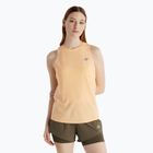 Women's New Balance Jacquard Slim Tank running top peach blossom