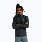 Men's running sweatshirt New Balance Space Dye 1/4 Zip black