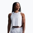 Women's running top Nike AeroSwift Dri-Fit ADV Cropped Tank Top off white/black