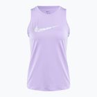 Women's running tank top Nike One Graphic TT lilac bloom/white