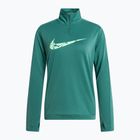 Women's Nike Swoosh Dri-FIT 1/4-Zip Mid running sweatshirt bicoastal/vapor green