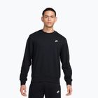 Men's sweatshirt Nike Club French Terry Crew black/white