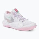 Women's volleyball shoes Nike Hyperquick Court Flight SE white/pink foam/violet mist/mint foam