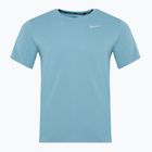 Men's Nike Miler Dri-Fit UV denim turquoise running shirt