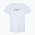 Nike One Dri-Fit white/black children's t-shirt