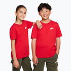 Children's T-shirt Nike Sportswear university red