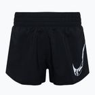 Women's Nike One Dri Fit running shorts black/white