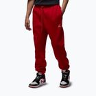 Men's trousers Nike Jordan Brooklyn Fleece gym red/white