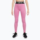 Kids' leggings Nike Pro Dri-FIT Magic Flamingo/White