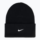Winter hat Nike Peak Swoosh Beanie black/white