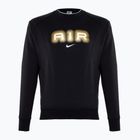 Men's Nike Sportstwear Air Crew-Neck sweatshirt black/metallic gold