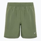 Nike Dri-Fit Multi oil green/white children's training shorts