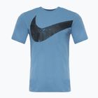 Men's Nike Hyverse Swoosh Dri-Fit T-shirt aegean storm/black