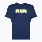 Men's Nike Air Graphic midnight navy/volt T-shirt