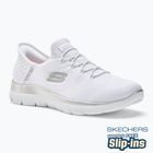 SKECHERS women's shoes Summits Diamond Dream white/silver