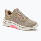 Women's SKECHERS Go Walk Arch Fit 2.0 Balin taupe/multi shoes