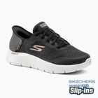 Men's SKECHERS Go Walk Flex New World black/white/orange shoes