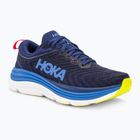 HOKA men's running shoes Gaviota 5 bellwether blue/evening sky