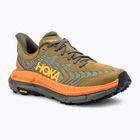 HOKA Mafate Speed 4 antique olive/squash men's running shoes