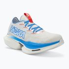 HOKA Cielo X1 white/virtual blue running shoes