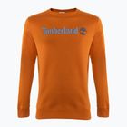 Men's sweatshirt Timberland Linear Logo Crew Neck umber