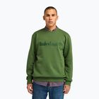 Men's Timberland Embroidery Tonal Crew Neck sweatshirt black forest green