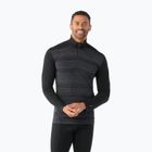 Men's thermal sweatshirt Smartwool Classic Thermal Merino Base Layer 1/4 Zip Boxed black colour shift