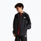 Children's rain jacket The North Face Teen Hike Packable Shell tnf black/asphalt grey