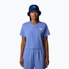 Women's T-shirt The North Face Simple Dome Cropped Slim Tee virtual blue
