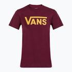 Men's T-shirt Vans Mn Vans Classic burgundy/spicy mustard