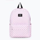 Vans Old Skool Grom Check 18 l coral blush children's urban backpack