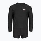 Children's tracksuit Nike Swoosh Motion Club Ls Dk Smoke Grey