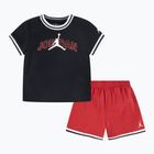 Children's set Nike Jordan Matching Taping Mesh gym red