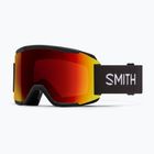 Ski goggles Smith Squad black/chromapop pro photochromic red mirror