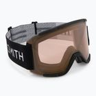 Ski goggles Smith Squad XL black/chromapop pro photochromic gold mirror