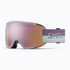 Smith Squad S lunar fog split/chroma everyday rose gold mirror ski goggles