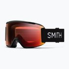 Smith Squad S black chromapop pro photochromic red mirror ski goggles