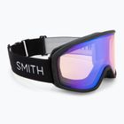 Ski goggles Smith Reason OTG black/blue sensor mirror