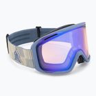 Ski goggles Smith Blazer granite blue/blue sensor mirror