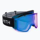 Ski goggles Smith Squad XL black/chrpeverydaybluemirror/ stormbluesensormirror